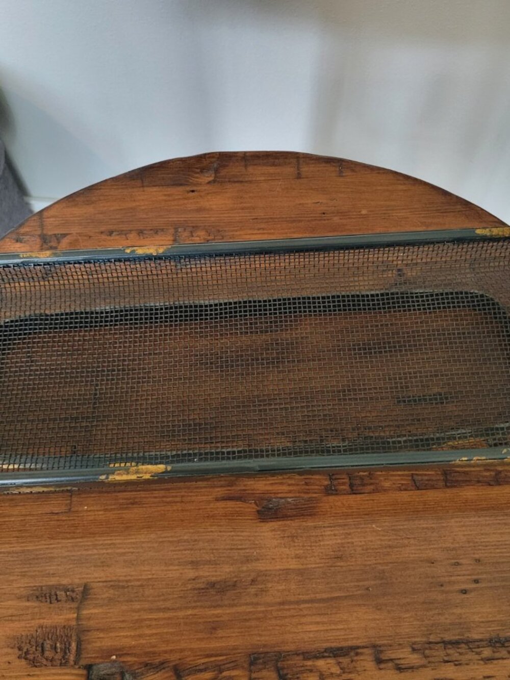 Rustic Mesh Decorative Tray